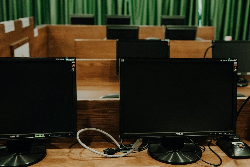 Thunder IT technician installing computer and networking equipment